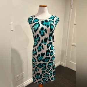 INC NWT PL MIDI Lightweight Dress